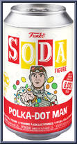 Polka-Dot Man (Black Light) from Heroes - Soda manufactured by Funko [Front]