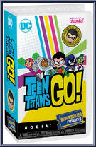 Robin (Boomerang) (Teen Titans Go!) (Chase) from Heroes - Pop! VHS Covers manufactured by Funko [Front]
