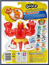 Blazagon from Heroes of Goo Jit Zu - Hero Pack manufactured by Character Options [Back]