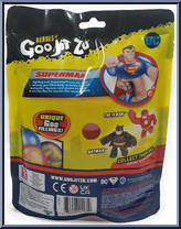 Superman from Heroes of Goo Jit Zu - Hero Pack manufactured by Character Options [Back]