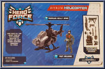 Stealth Helicopter from Hero Force - Basic Series manufactured by Blip Toys [Back]