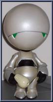 Marvin from Hitchhiker's Guide to the Galaxy - Basic Series manufactured by Neca [Loose]
