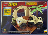 Army Infantry and Quad Bike from H.M. Armed Forces - Mini Sets manufactured by Character Options [Back]