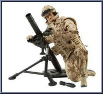 Mortarman from H.M. Armed Forces - Basic Series manufactured by Character Options [Loose]