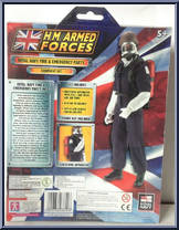 Royal Navy Fire & Emergency Party from H.M. Armed Forces - Weapoons and Equipment manufactured by Character Options [Back]