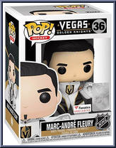 Marc-Andre Fleury (White Jersey) (Golden Knights) from Hockey - Pop! Vinyl Figures manufactured by Funko [Front]