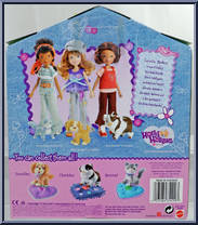 Carrie Baker from Holly Hobbie & Friends - Clubhouse Girls manufactured by Mattel [Back]