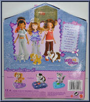 Holly Hobbie from Holly Hobbie & Friends - Clubhouse Girls manufactured by Mattel [Back]