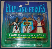 Ramses II Defeated by the God of Moses from Holyland Heroes - Basic Series manufactured by New Ventures [Front]