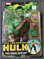 Hulk (Savage) from Hulk Classics - Series 1 manufactured by Toy Biz [Front]