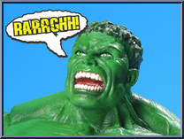 Hulk (Rage 'N Roar) from Hulk - Motion Picture - Series 2 manufactured by Toy Biz [Loose]