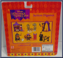 Clopin from Hunchback of Notre Dame - Action Figures manufactured by Mattel [Back]