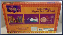 Esmeralda Gypsy Festival Tent from Hunchback of Notre Dame - Action Figures manufactured by Mattel [Back]