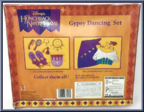 Gypsy Dancing Set from Hunchback of Notre Dame - Role Play manufactured by Mattel [Back]
