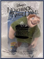 Quasimodo from Hunchback of Notre Dame - Basic Series manufactured by Burger King [Front]