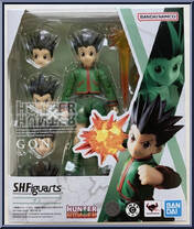 Gon from Hunter x Hunter - S.H. Figuarts manufactured by Bandai [Front]