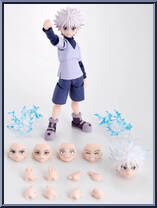 Killua Zoldyck from Hunter x Hunter - S.H. Figuarts manufactured by Bandai [Loose]