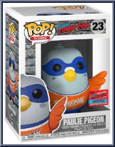 Paulie Pigeon (Orange Shirt) from Icons - Pop! Vinyl Figures manufactured by Funko [Front]