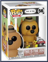This is Fine Dog from Icons - Pop! Vinyl Figures manufactured by Funko [Front]