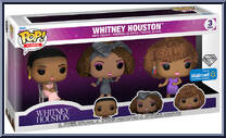 Whitney Houston 3-Pack (Diamond) from Icons - Pop! Vinyl Figures manufactured by Funko [Front]