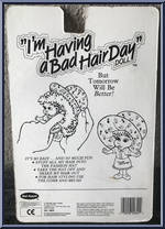 Blue Hat from I'm Having a Bad Hair Day - Basic Series manufactured by Mel Appel [Back]