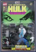 Hulk (Grey) from Incredible Hulk - Series 1 manufactured by Toy Biz [Front]