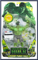 Hulk (Power Punch) from Incredible Hulk - Movie - Basic Series manufactured by Hasbro [Front]