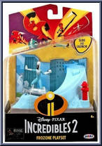 Frozone Playset from Incredibles 2 - Playsets manufactured by Jakks Pacific [Front]