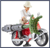 Helena Shaw (with Motorcycle) from Indiana Jones - 2023 - Worlds of Adventure manufactured by Hasbro [Loose]