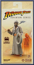 Sallah from Indiana Jones - Adventure Series - Basic Series manufactured by Hasbro [Back]