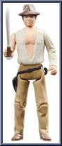 Indiana Jones from Indiana Jones - Retro - Temple of Doom manufactured by Hasbro [Loose]