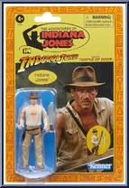 Indiana Jones from Indiana Jones - Retro - Temple of Doom manufactured by Hasbro [Front]