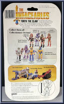 Torto the Claw from Infaceables - Basic Series manufactured by Galoob [Back]