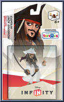 Jack Sparrow (Clear) from Infinity - Toys R Us manufactured by Disney [Front]