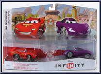 Lightning McQueen / Holley Shiftwell from Infinity - Play Sets manufactured by Disney [Front]