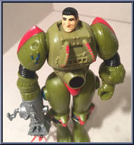 Herc Armstrong from Inhumanoids - 6" Figures manufactured by Hasbro [Loose]