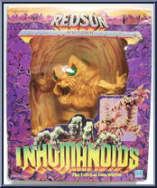 Redsun from Inhumanoids - 7" Figures manufactured by Hasbro [Front]