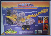 Trappeur from Inhumanoids - Vehicles manufactured by Hasbro [Back]