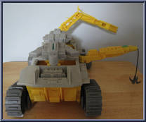 Trappeur from Inhumanoids - Vehicles manufactured by Hasbro [Loose]