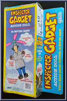 Inspector Gadget (Magic Features) from Inspector Gadget - Large Figures manufactured by Galoob [Back]