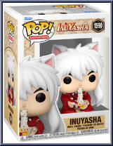 Inuyasha (Eating Noodles) from Inuyasha - Pop! Vinyl Figures manufactured by Funko [Front]