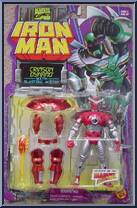 Crimson Dynamo from Iron Man - Series 4 manufactured by Toy Biz [Front]