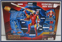 Iron Man (Invincible) from Iron Man - 2008 Movie - Basic Series manufactured by Hasbro [Back]