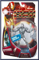Iron Man (Mark II) from Iron Man - 2008 Movie - Basic Series manufactured by Hasbro [Front]