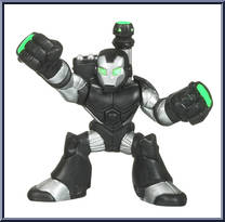Armor Wars Part I from Iron Man 2 - 2010 Movie - Superhero Squad manufactured by Hasbro [Loose]