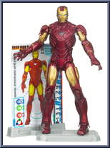 Iron Man (Mark VI Power Glow) from Iron Man 2 - 2010 Movie - Movie Series manufactured by Hasbro [Loose]
