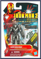 War Machine from Iron Man 2 - 2010 Movie - Movie Series manufactured by Hasbro [Front]