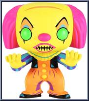 Pennywise (Blacklight) from IT - Pop! Vinyl Figures manufactured by Funko [Loose]