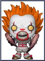Pennywise (with Spider Legs) (Glows In The Dark) from IT - Pop! Vinyl Figures manufactured by Funko [Loose]