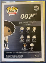Eve Moneypenny (Skyfall) from James Bond - Pop! Vinyl Figures manufactured by Funko [Back]